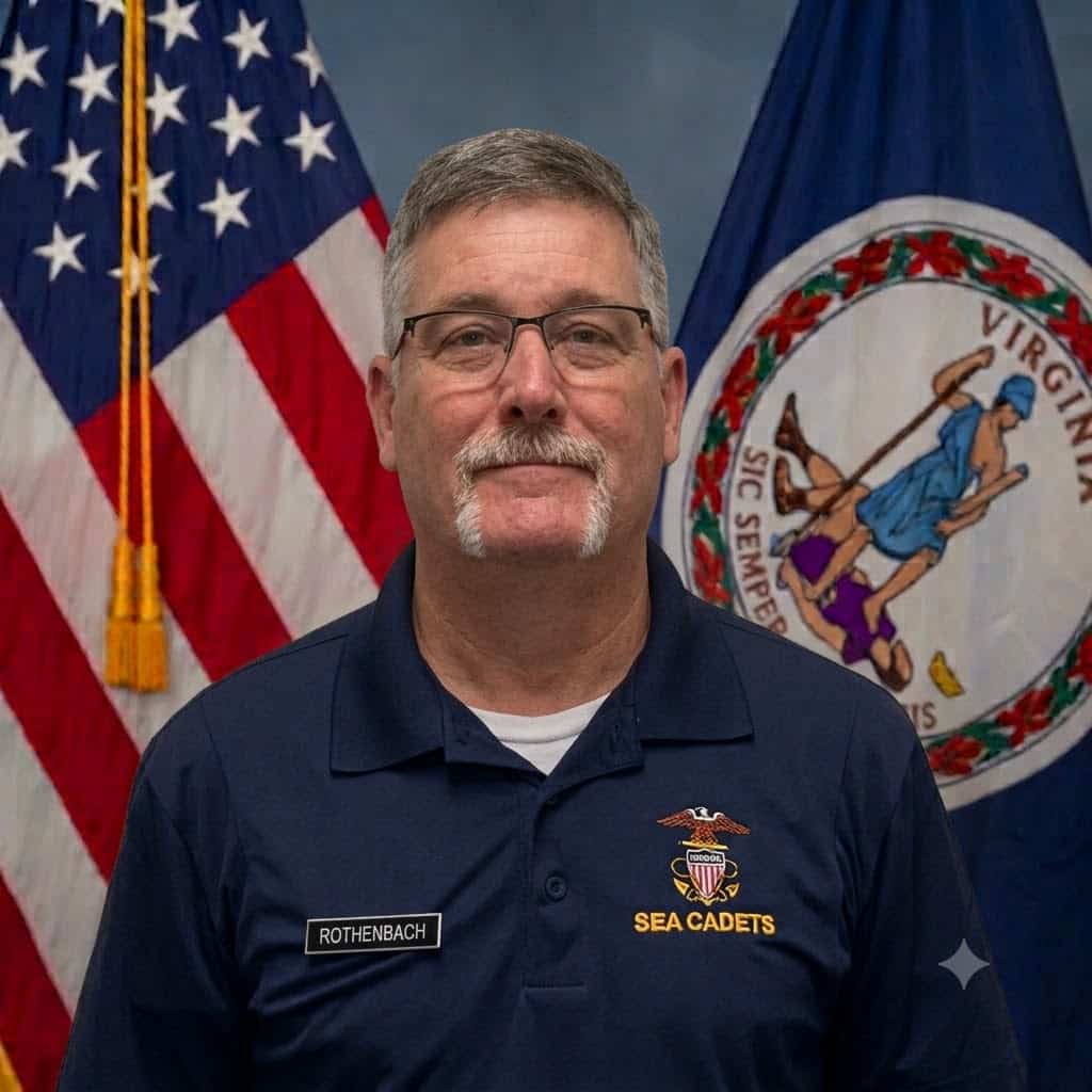 Karl Rothenbach, Executive Officer, AMERICA Division Sea Cadets